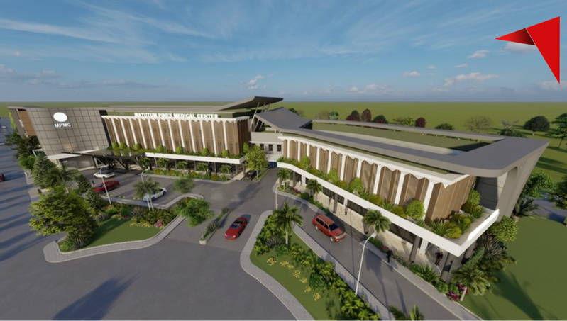 Matutum Pines Medical Center architectural rendering