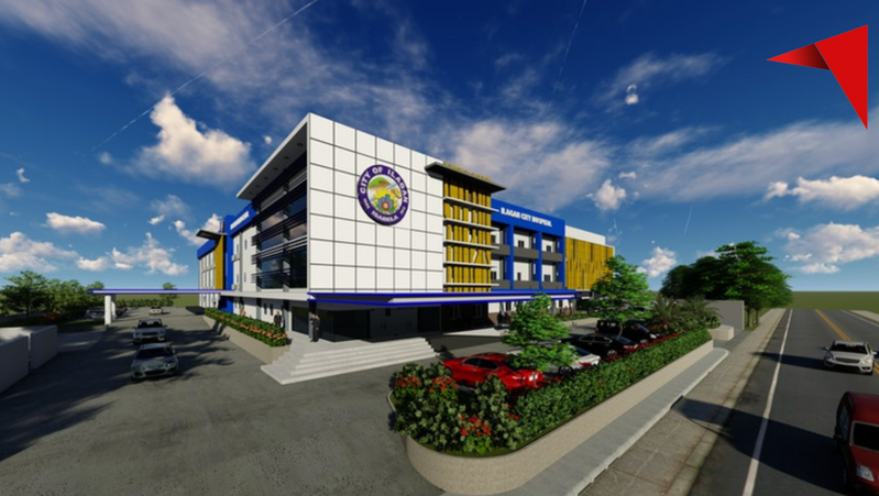 Palayan City Hospital architectural rendering