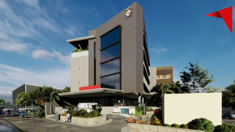 City of Ilagan Medical Center architectural rendering